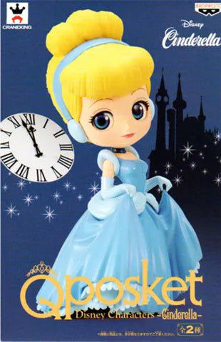 Banpresto Disney 迪士尼 Cinderella 仙履奇緣 灰姑娘 Qposket A色 正常色 公主 景品